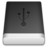 Gray USB Icon